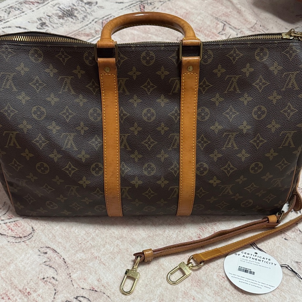 Authentic Louis Vuitton Keepall Monogram Duffel B… - image 2